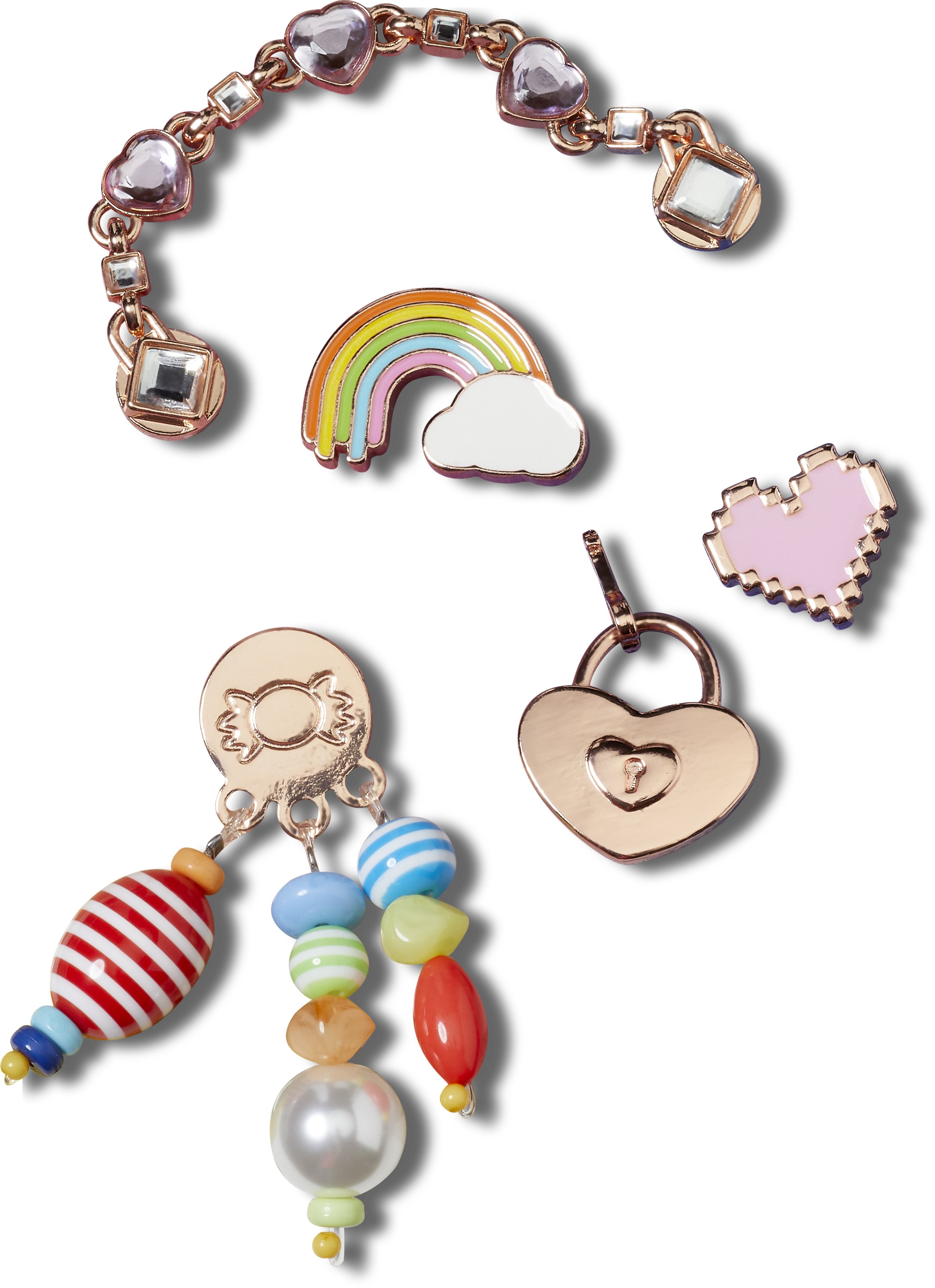 SHINE LIKE A DIAMOND 5 PACK JIBBITZ CHARMS