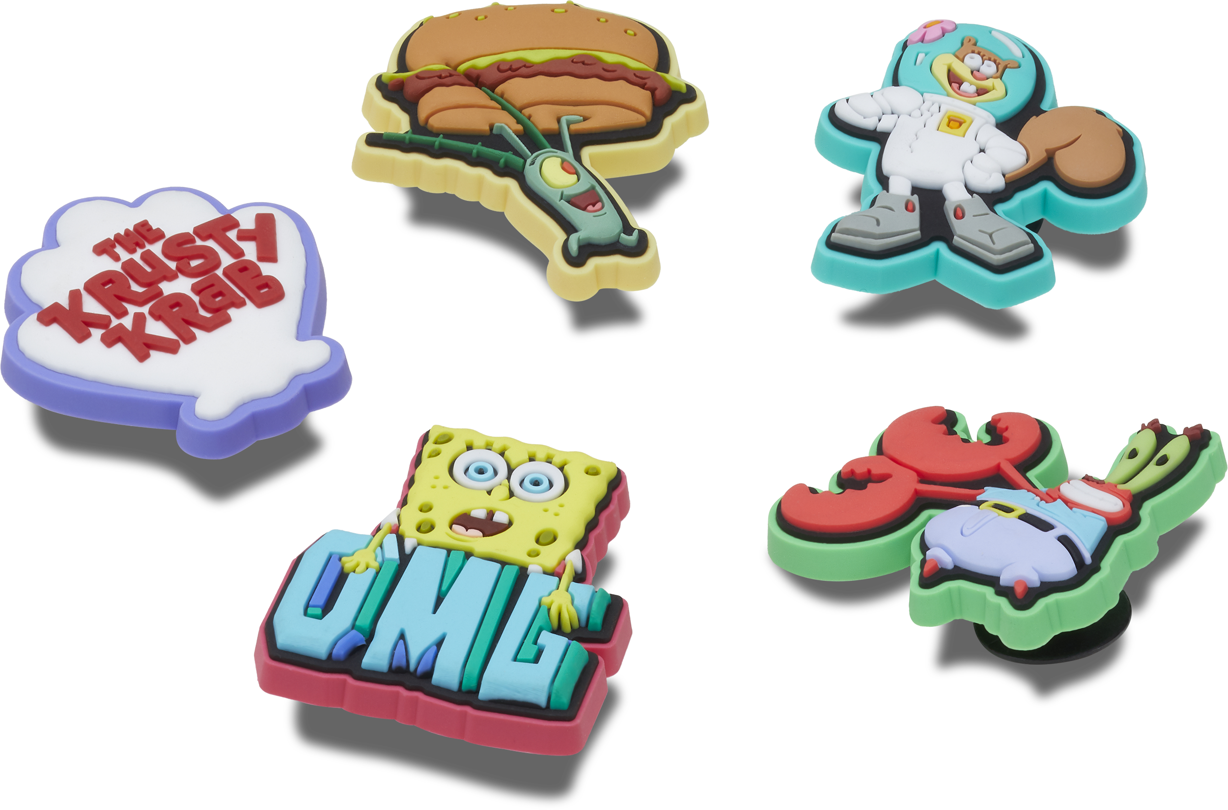 SPONGEBOB 5 PACK JIBBITZ CHARMS image number null