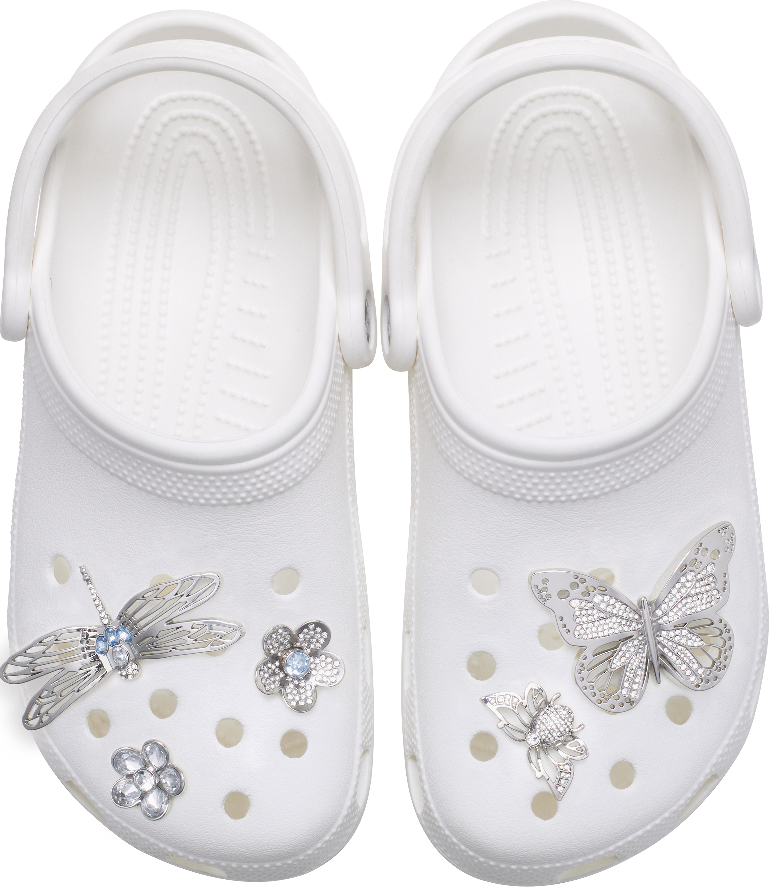 SILVER GARDEN 5 PACK JIBBITZ CHARMS image number null