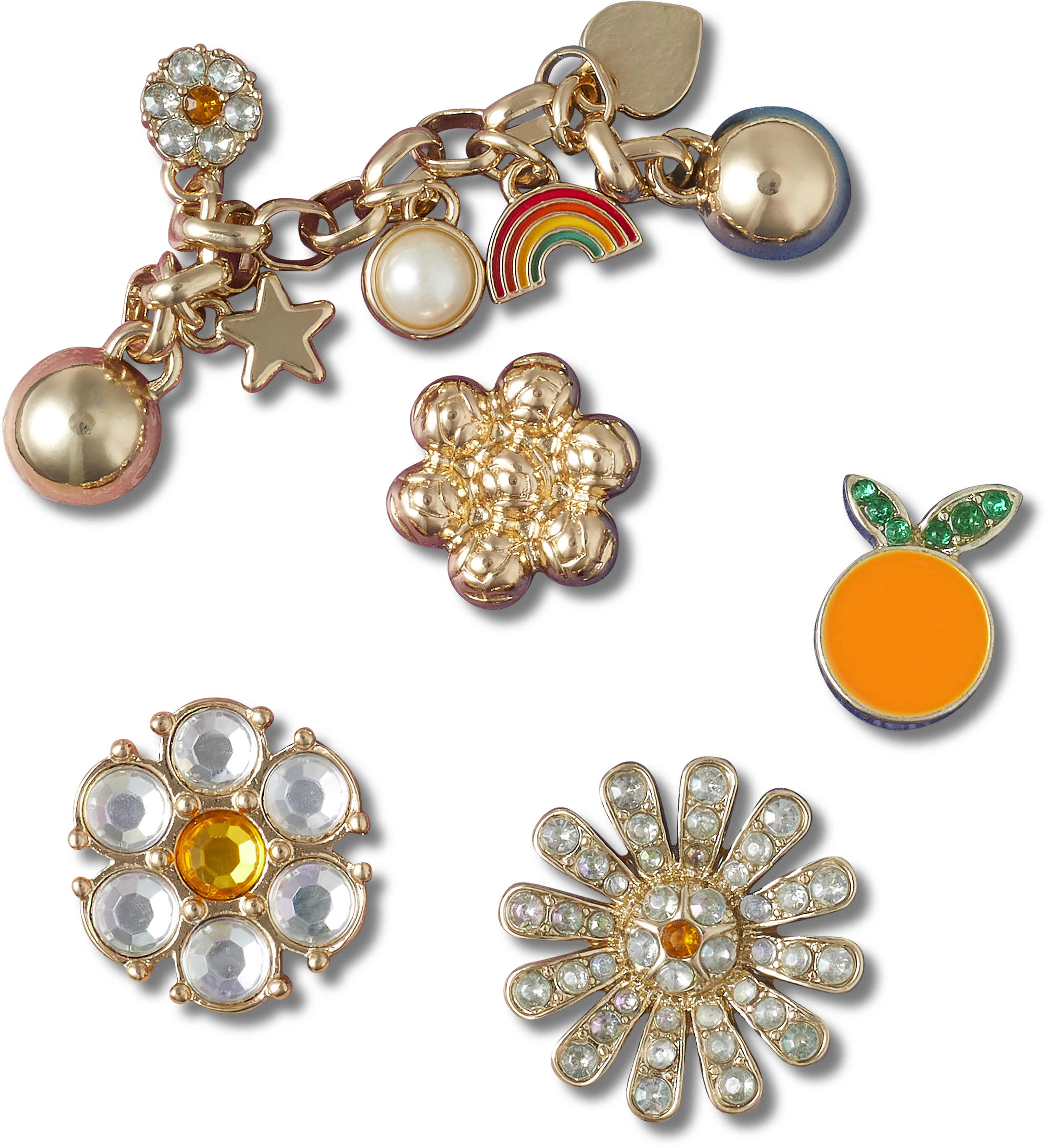 EVERYTHING NICE GEM MIX 5 PACK JIBBITZ CHARMS